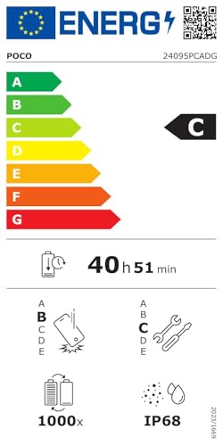 XIAOMI POCO X7 Pro Smartphone 12+512GB, CrystalRes 1.5K 120Hz AMOLED Display, MediaTek Dimensity 8400-Ultra, 50MP Camera, 90W HyperCharge, Charger Not Included, Black (ES Version)