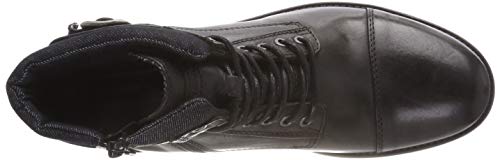 JACK & JONES Jfwalbany Leather Anthracite STS, Men's Chukka Boots