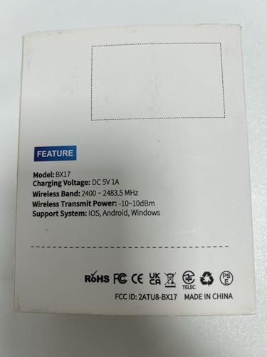 Wireless Headphones, Bluetooth 5.3 Sports Headphones with Ear Hooks, 60H Playback, LED Display, ENC HD Call, Deep Low, Comfortable Fit, IPX7 Waterproof (Black)