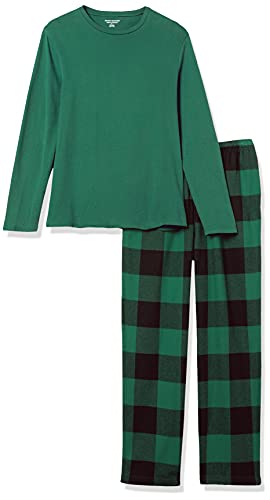 Amazon Essentials Men's Soft Flannel Pajama Set (Available in Plus Size)