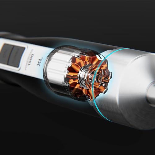 Cecotec Power TitanBlack 1500 XL PerfectCream&Crush Hand Blender, 1500 W, CrossBlades Technology with 4-Blade Blades, XL Foot, Includes Chopper, Whisk Sticks and Masher