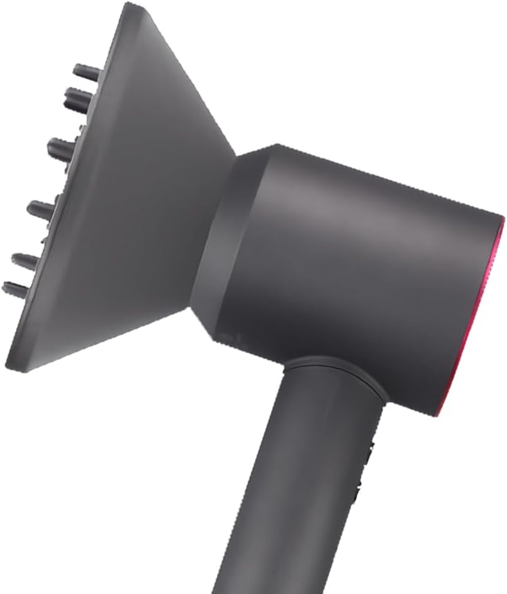 Secador de pelo profesional KLACK «Super Hair Dryer» de nueva generación, Concentrador, Difusor, Alisador y Soporte de pared, Tecnología Iónica, Silencioso, 3 velocidades, Frio y Calor