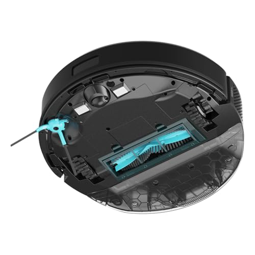 Cecotec Conga M50 Robot Vacuum Cleaner and Floor Scrubber, Laser Navigation, 5000Pa Suction Pressure, 3200 mAh Battery, Multifunction Brush for All Surfaces, Coverage up to 160 m²