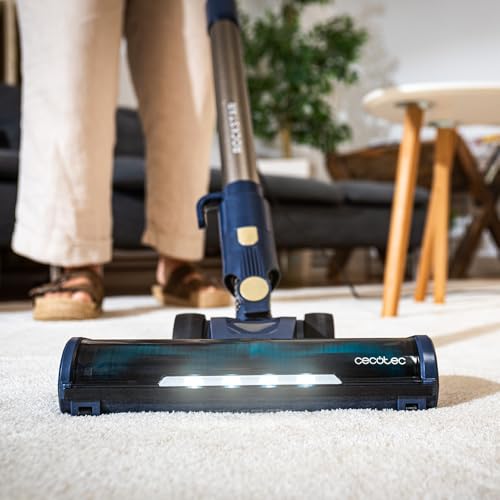 Cecotec Conga Thunderbrush 560 Upright Vacuum Cleaner, 2 in 1, 600 W, Cyclonic Technology, High Efficiency Filter, 6 Metres Radius, Includes 2 Accessories