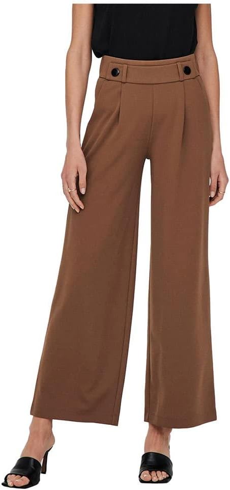 JDY Jdygeggo New Long Pant Jrs Noos Wide Leg Bib Shorts for Women