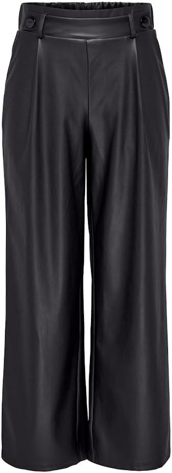 JDY Jdygeggo New Long Pant Jrs Noos Wide Leg Bib Shorts for Women