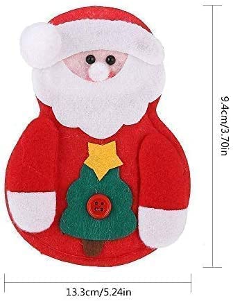 Uten Christmas Cutlery, 2/6pcs (Christmas Costumes-6pcs)