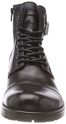 JACK & JONES Jfwalbany Leather Anthracite STS, Men's Chukka Boots