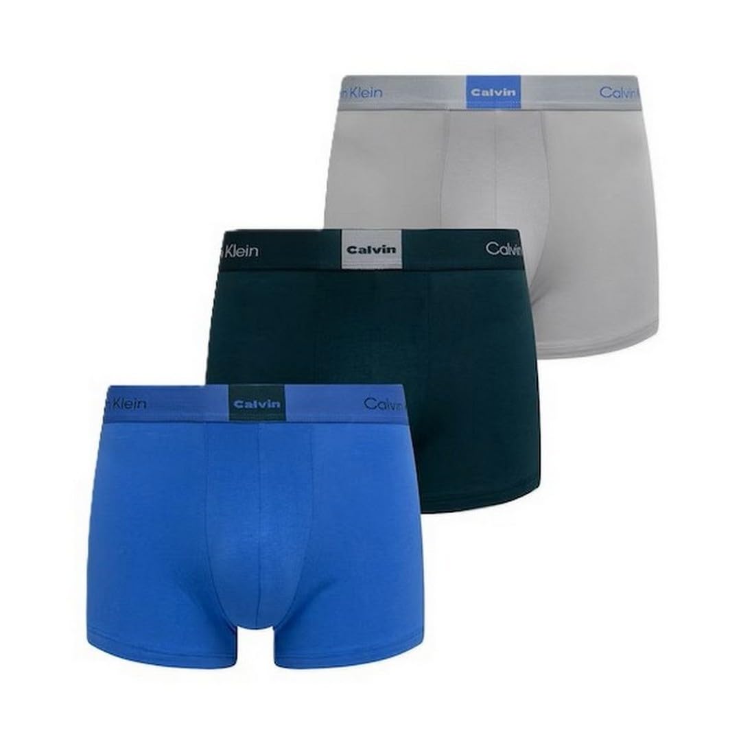 Calvin Klein Men's Boxer Briefs Pack of 3 Trunks Underwear