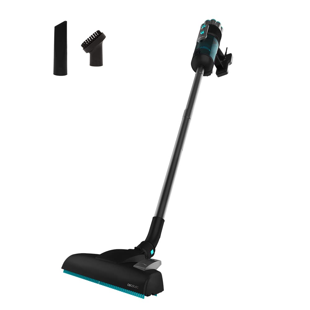 Cecotec Conga Thunderbrush 560 Upright Vacuum Cleaner, 2 in 1, 600 W, Cyclonic Technology, High Efficiency Filter, 6 Metres Radius, Includes 2 Accessories