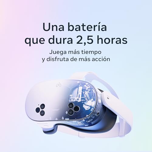 Meta Quest 3S 128 GB — Entra en la Realidad Mixta —— Gafas compactas - Incluyen 3 Meses de Prueba para Meta Horizon+