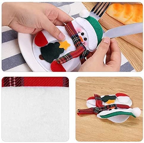 Uten Christmas Cutlery, 2/6pcs (Christmas Costumes-6pcs)