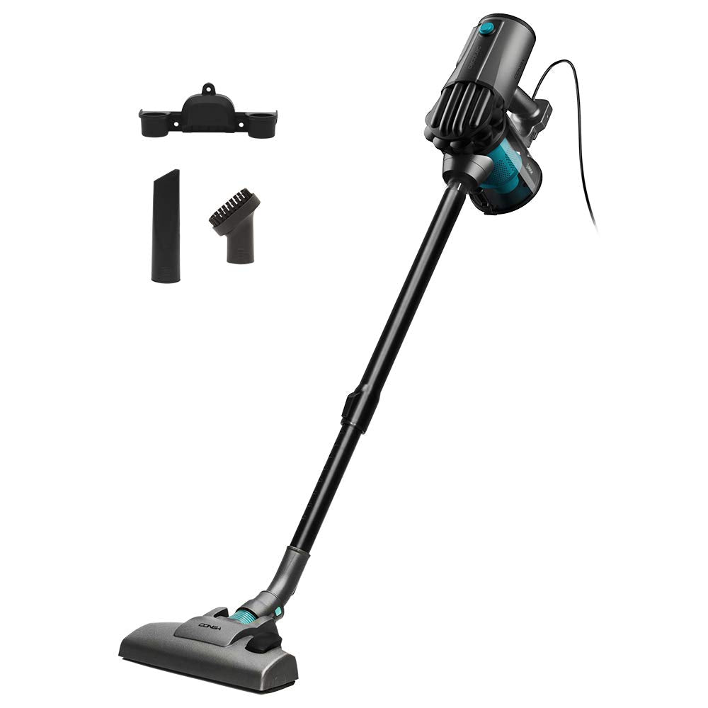 Cecotec Conga Thunderbrush 560 Upright Vacuum Cleaner, 2 in 1, 600 W, Cyclonic Technology, High Efficiency Filter, 6 Metres Radius, Includes 2 Accessories