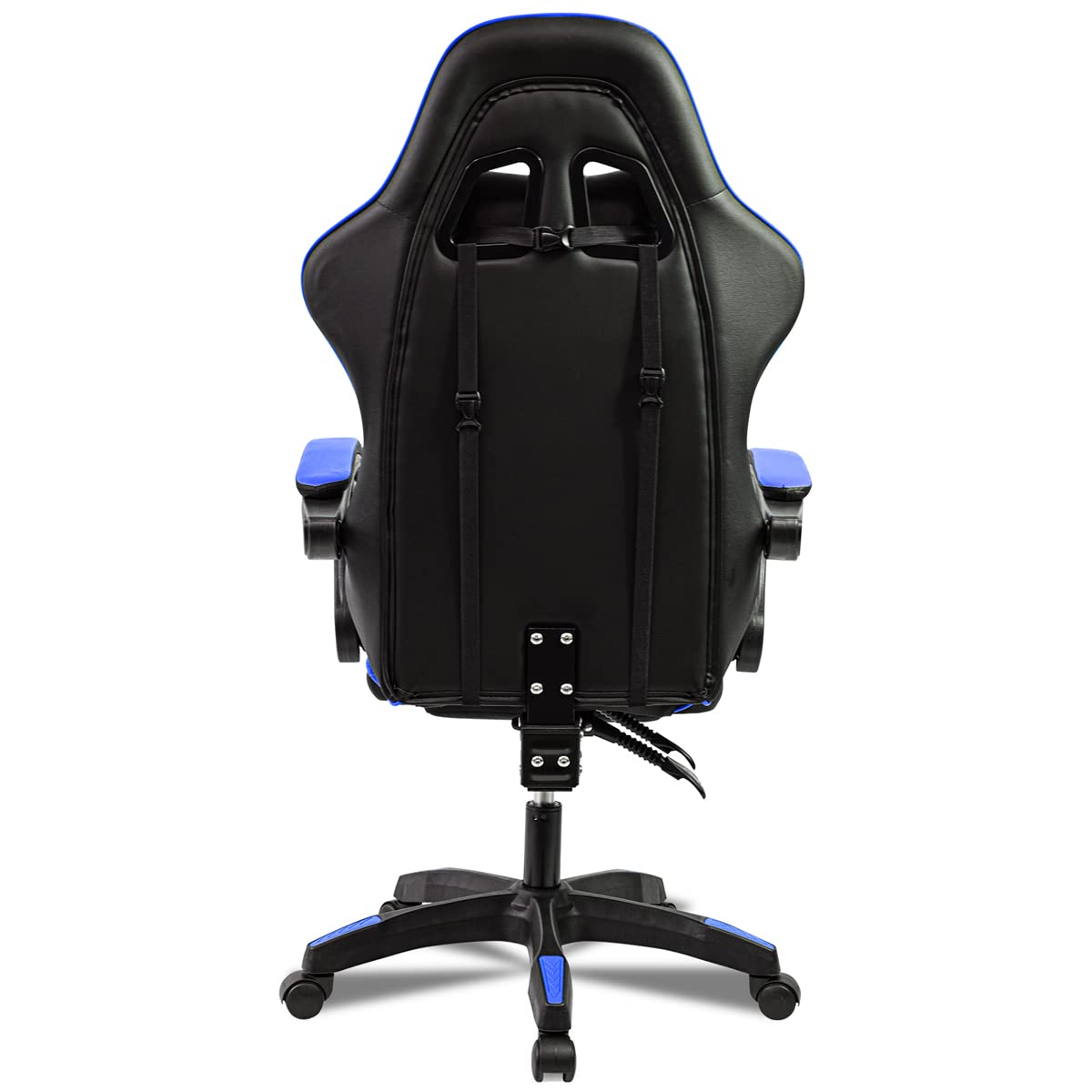 Ergonomic Reclining Gaming Chair with Lumbar and Cervical Cushion | Adjustable Height, Padded Armrests, 360° Wheels | Ideal for Office, Desk, Telework, Study, Gaming, Computer