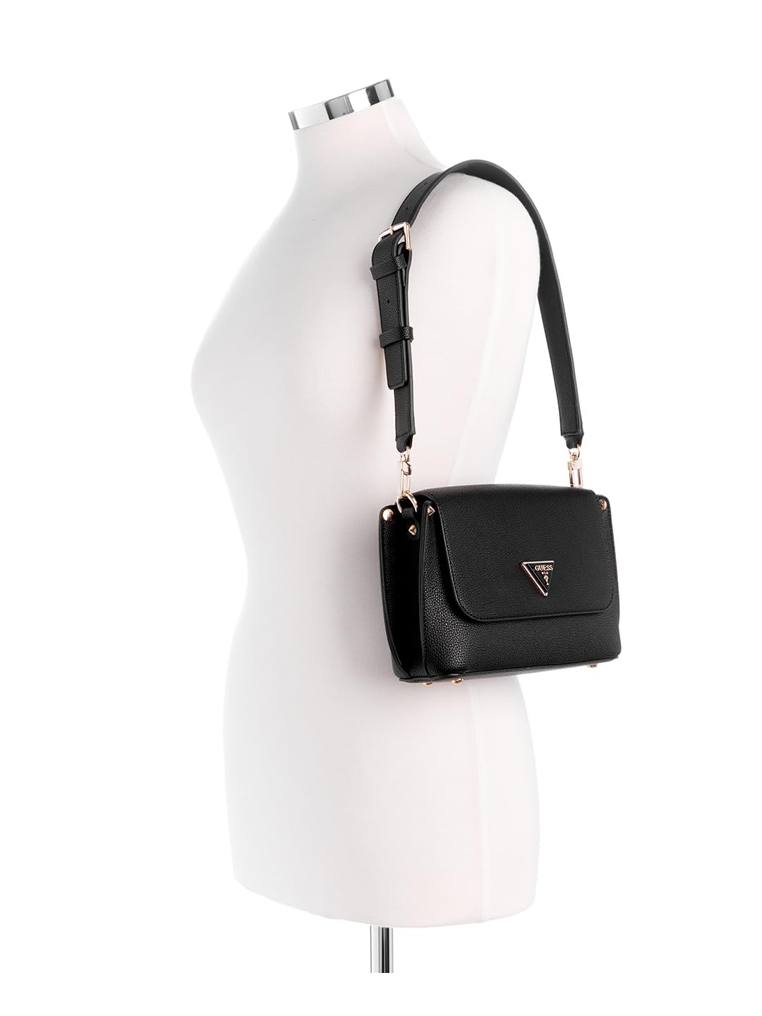 GUESS Meridian Flap Shoulder Bag, Handbag, Shoulder Flap for Women, One Size