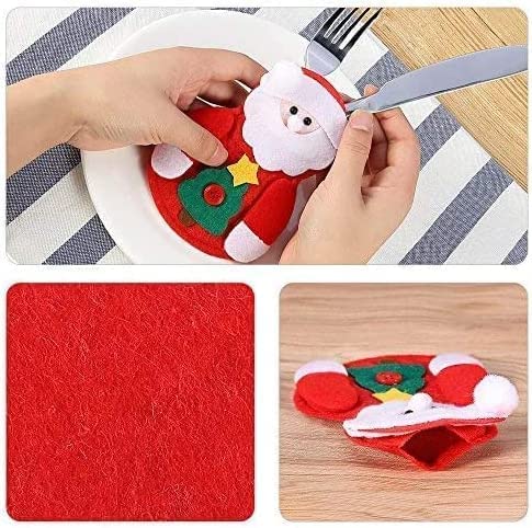 Uten Christmas Cutlery, 2/6pcs (Christmas Costumes-6pcs)