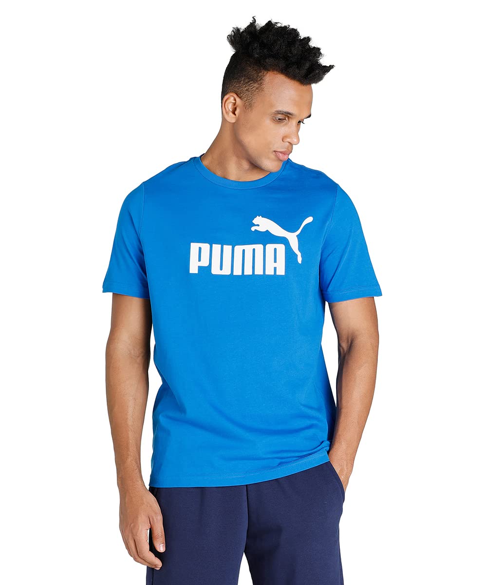 PUMA ESS Logo tee Men's Sports T-Shirt (Pack of 1)