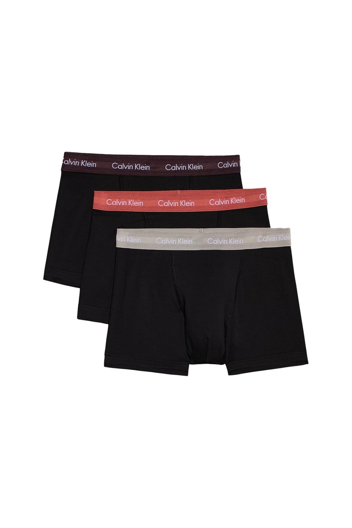 Calvin Klein Men's Boxer Briefs Pack of 3 Trunks Underwear
