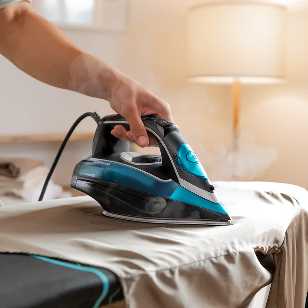 Cecotec Clothes Iron Vapor Fast-Furious 5010 Vital, Turbo Slide Aluminium Sole, Continuous Steam 55 g/min, Steam Stroke 200 g/min, Temperature Regulator, Anti-Drip, 2600 W