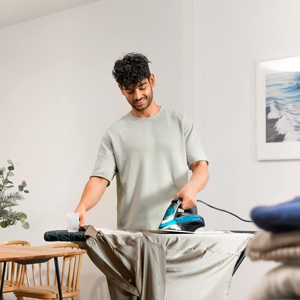 Cecotec Clothes Iron Vapor Fast-Furious 5010 Vital, Turbo Slide Aluminium Sole, Continuous Steam 55 g/min, Steam Stroke 200 g/min, Temperature Regulator, Anti-Drip, 2600 W
