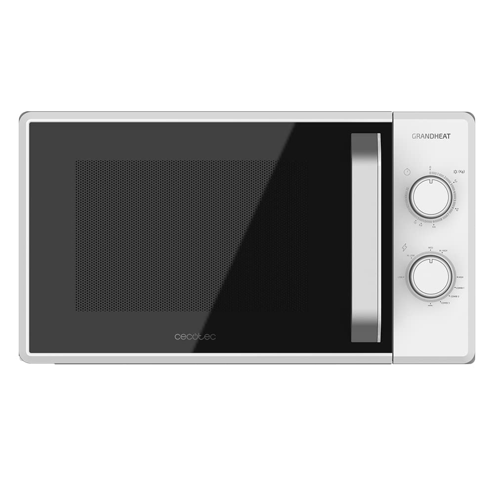 Cecotec ProClean 3010 Microwave, 700 W, 20 L Capacity, Ready2Clean Coating, 3DWave Technology, Defrost Mode, 6 Power Levels, Timer 30 mins