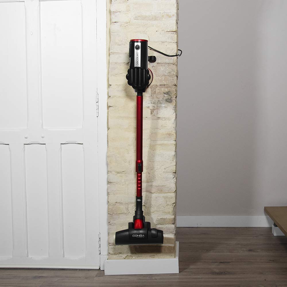 Cecotec Conga Thunderbrush 560 Upright Vacuum Cleaner, 2 in 1, 600 W, Cyclonic Technology, High Efficiency Filter, 6 Metres Radius, Includes 2 Accessories