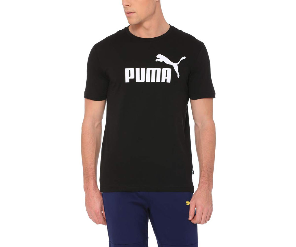 PUMA ESS Logo tee Men's Sports T-Shirt (Pack of 1)