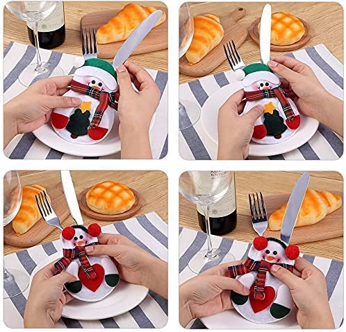 Uten Christmas Cutlery, 2/6pcs (Christmas Costumes-6pcs)