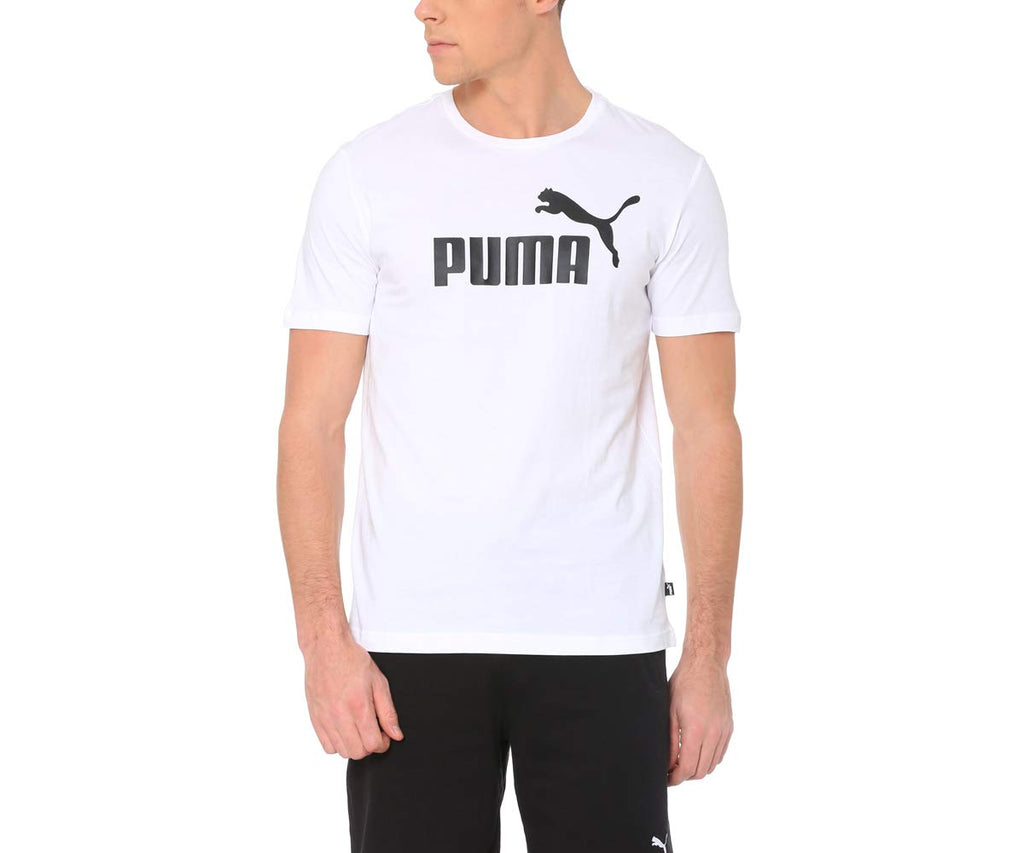 PUMA ESS Logo tee Men's Sports T-Shirt (Pack of 1)
