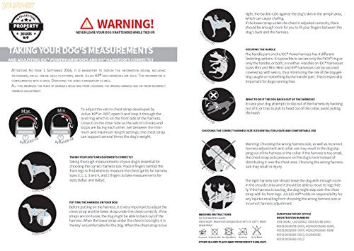 JULIUS-K9 JULIUS-K9 IDC Harness, 0/M-L, 58-76cm/40mm, Camouflage, Dog