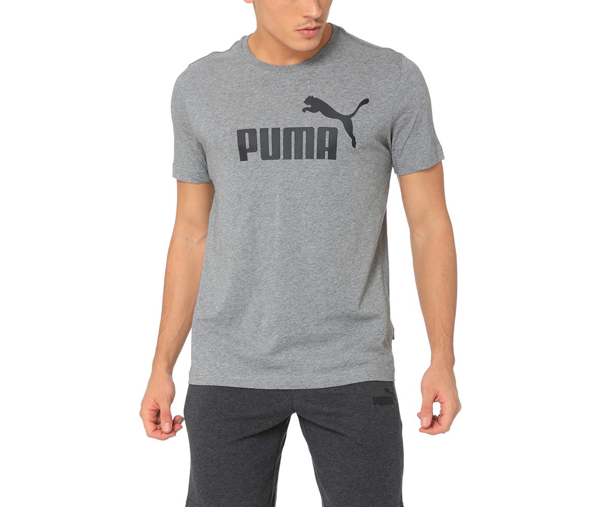 PUMA ESS Logo tee Men's Sports T-Shirt (Pack of 1)