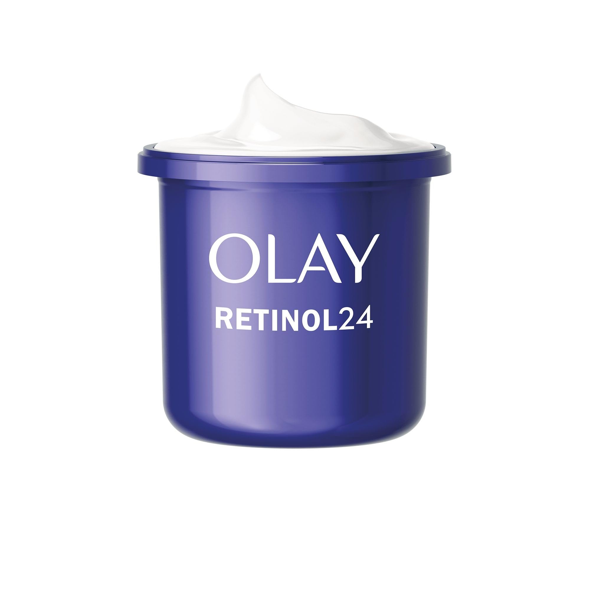 Olay Retinol 24 Crema de Noche Hidratante Facial, Cuidado de la Piel con Vitamina E Antioxidante. Cuidado de la Piel Well-aging durante la Noche: Suaviza, Renueva E Hidrata, 50 ml