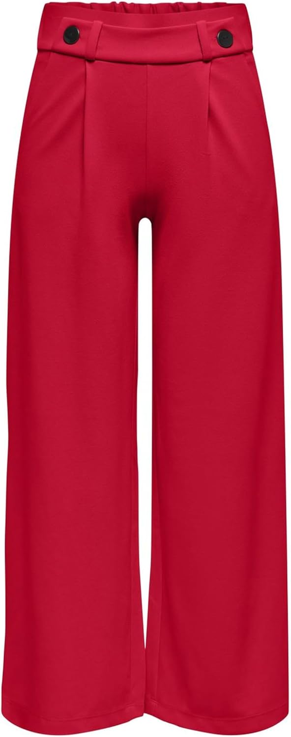 JDY Jdygeggo New Long Pant Jrs Noos Wide Leg Bib Shorts for Women