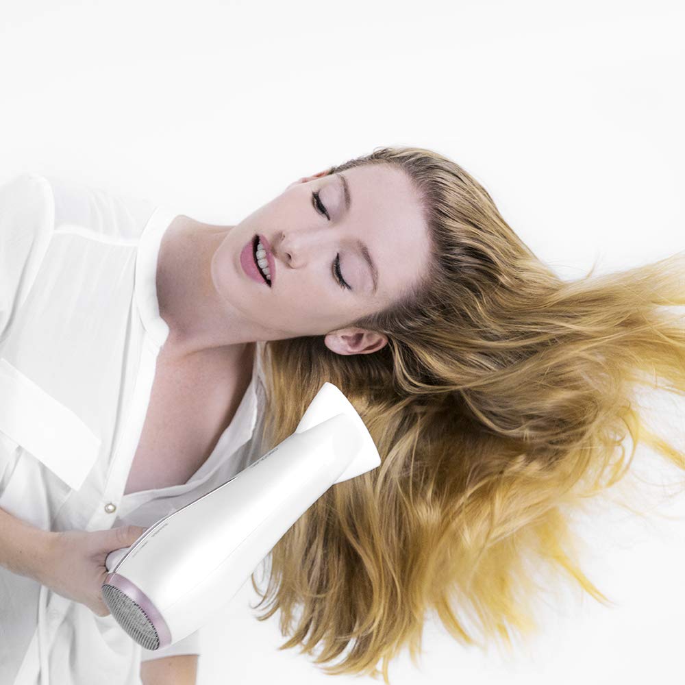 Cecotec Bamba IoniCare 5200 Aura Black Ionic Hair Dryer. 2300W, Concentrator and Diffuser, Frizz Free Hair, DC Motor, Real Ion, High Air Flow, 2 Speeds and 3 Temperatures