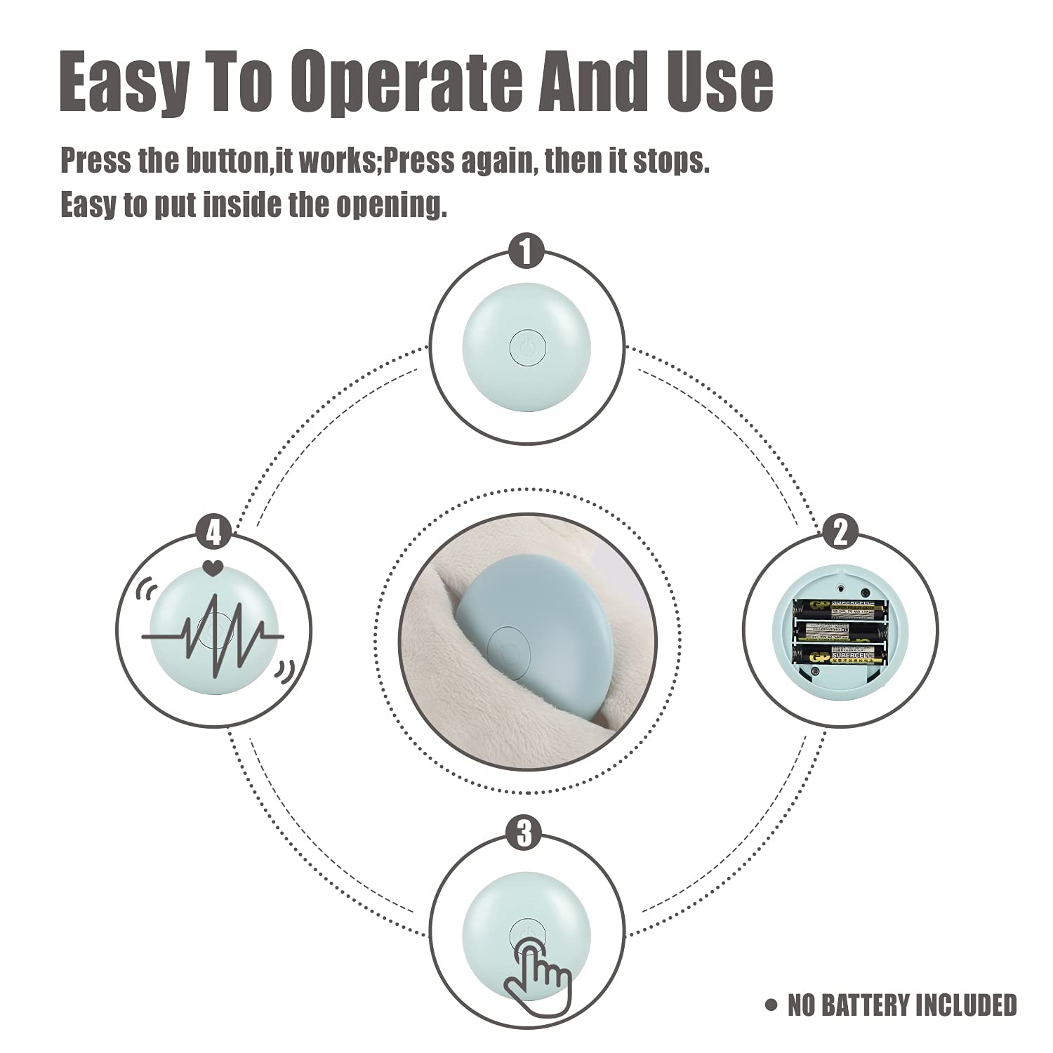 Puppy Heartbeat Toy, Separation Anxiety Relief Toy, Puppy Heartbeat Calming Plush Toy for Anxiety and Behavior