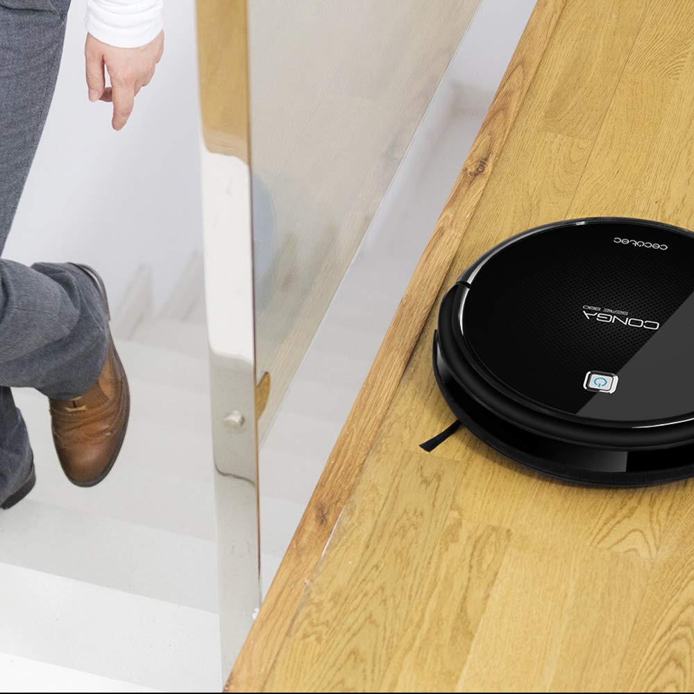 Cecotec Conga M50 Robot Vacuum Cleaner and Floor Scrubber, Laser Navigation, 5000Pa Suction Pressure, 3200 mAh Battery, Multifunction Brush for All Surfaces, Coverage up to 160 m²