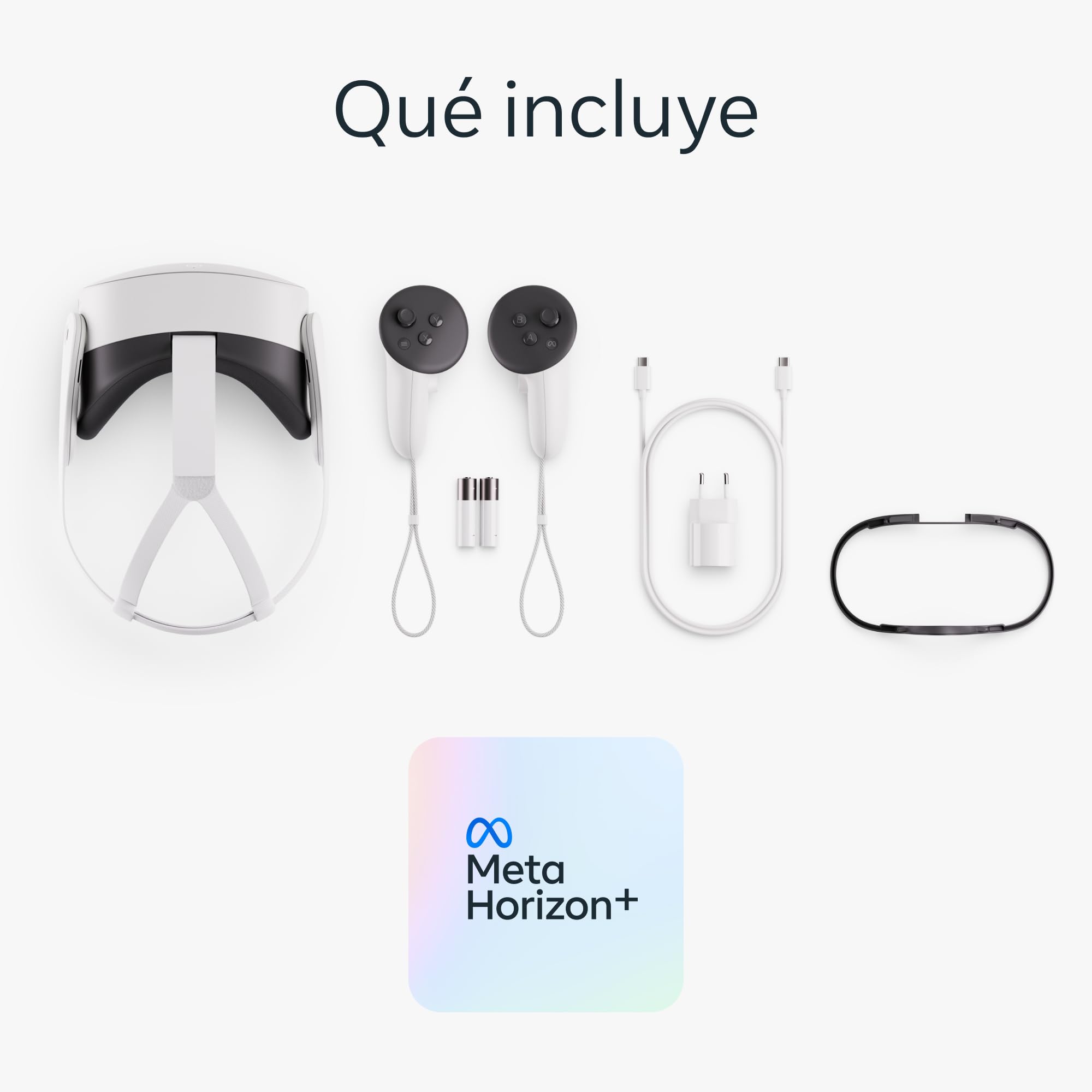Meta Quest 3S 256 GB — Sumérgete en la Realidad Mixta — Sube de Nivel con el Doble de Almacenamiento — Gafas compactas - Incluyen 3 Meses de Prueba para Meta Horizon+