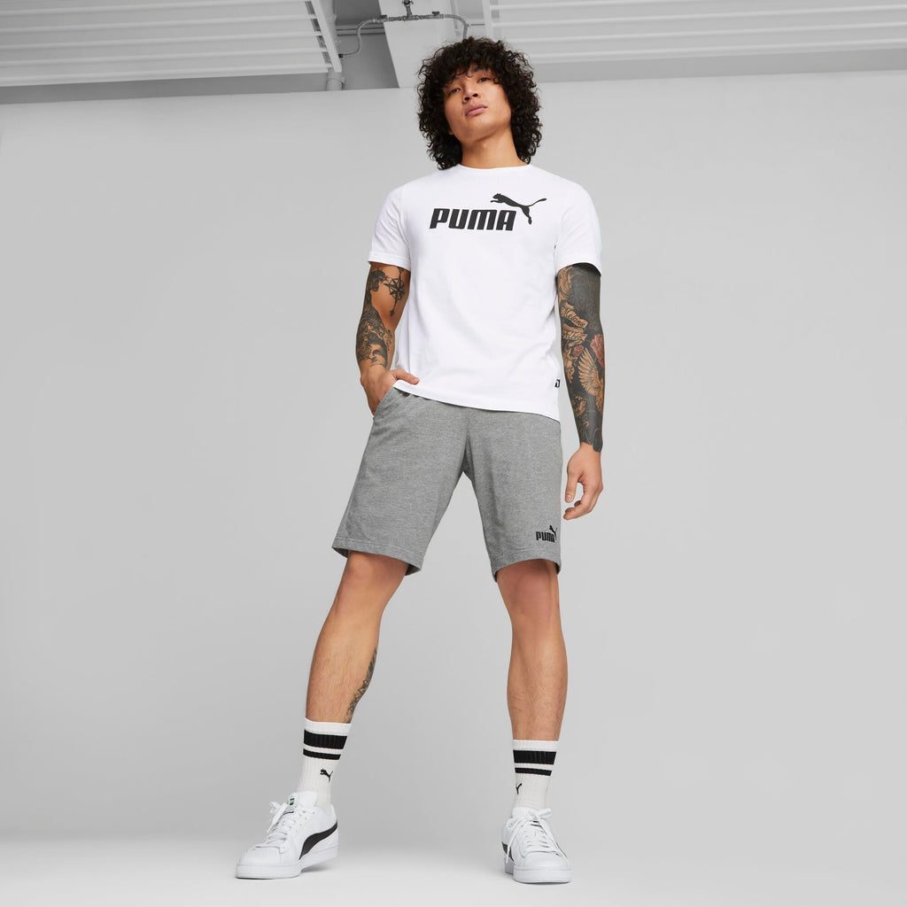 PUMA ESS Logo tee Men's Sports T-Shirt (Pack of 1)