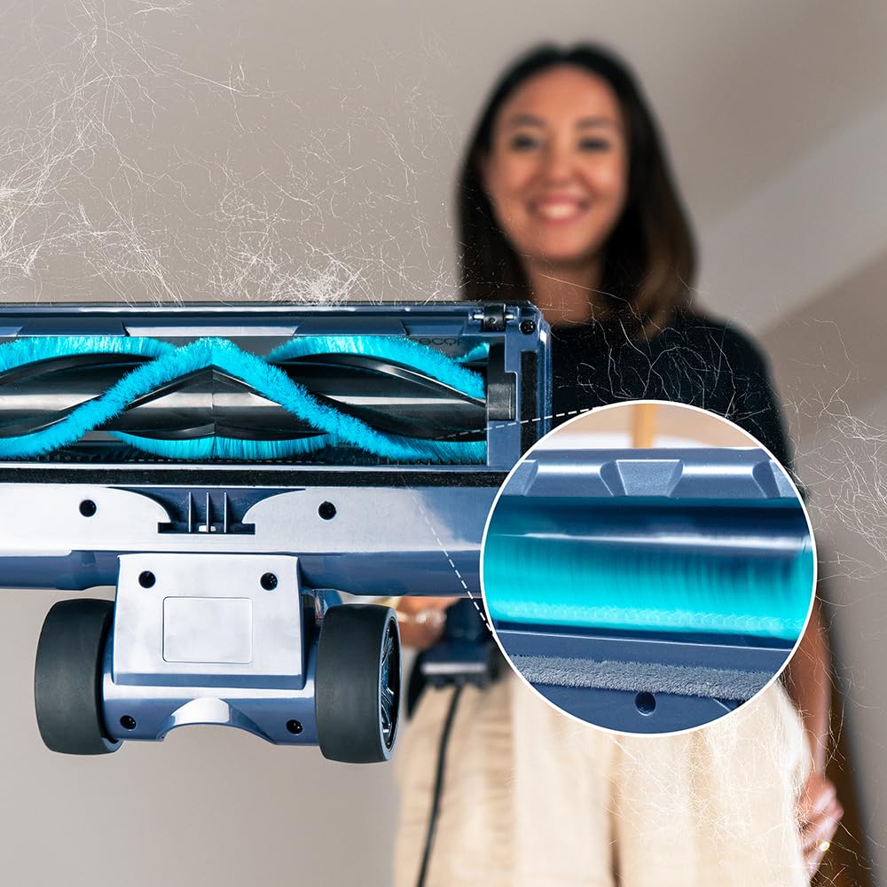 Cecotec Conga Thunderbrush 560 Upright Vacuum Cleaner, 2 in 1, 600 W, Cyclonic Technology, High Efficiency Filter, 6 Metres Radius, Includes 2 Accessories