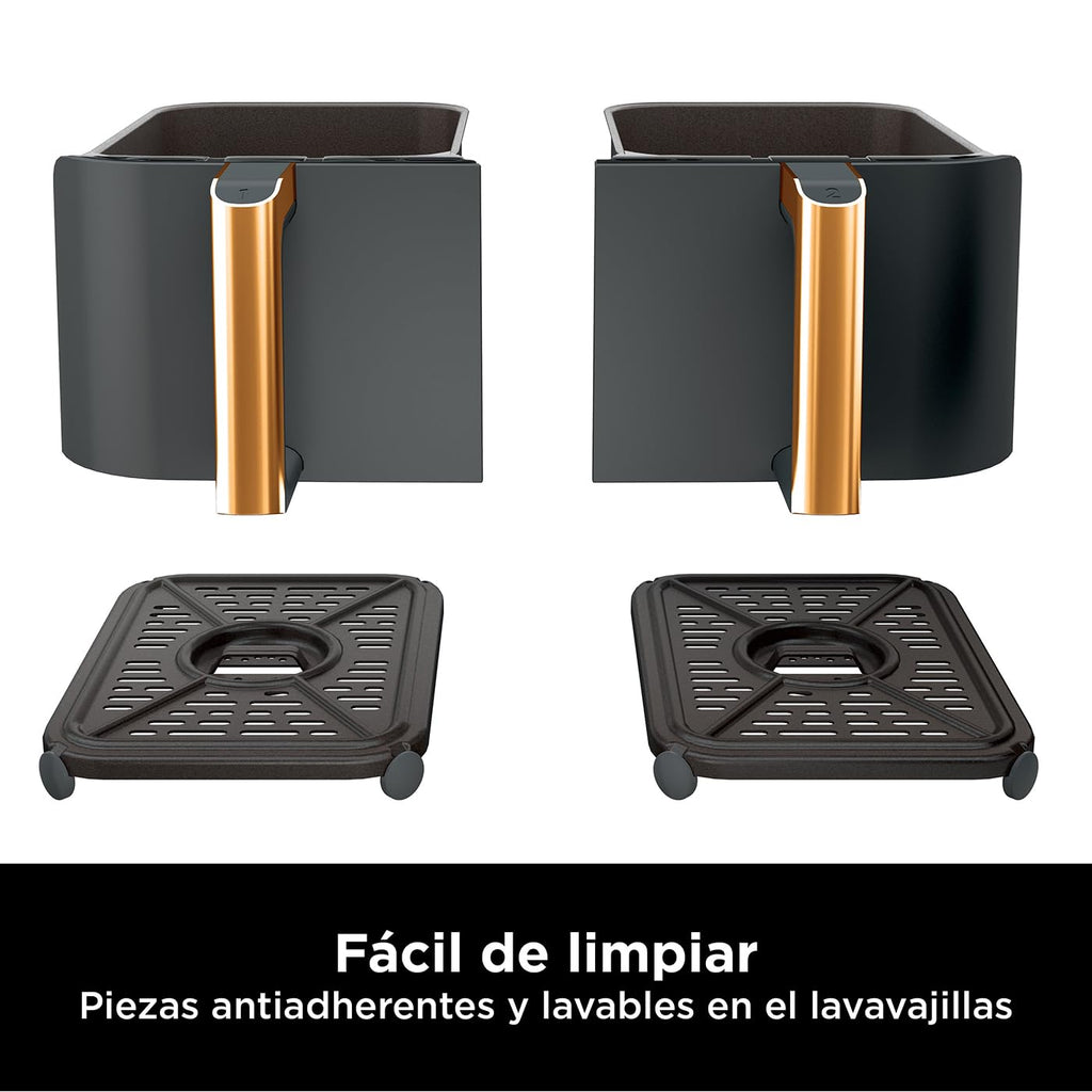 Ninja Foodi [AF300EU] Dual Zone Air Fryer, 2470 W, 7.6 liters, Plastic, Black