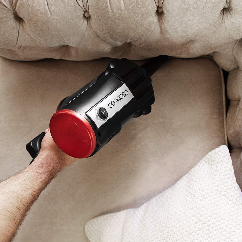 Cecotec Conga Thunderbrush 560 Upright Vacuum Cleaner, 2 in 1, 600 W, Cyclonic Technology, High Efficiency Filter, 6 Metres Radius, Includes 2 Accessories