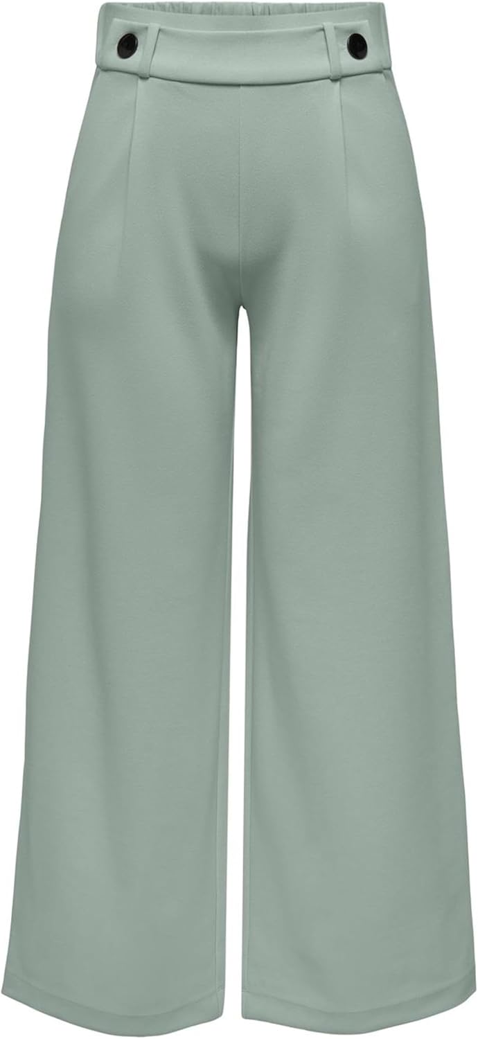 JDY Jdygeggo New Long Pant Jrs Noos Wide Leg Bib Shorts for Women