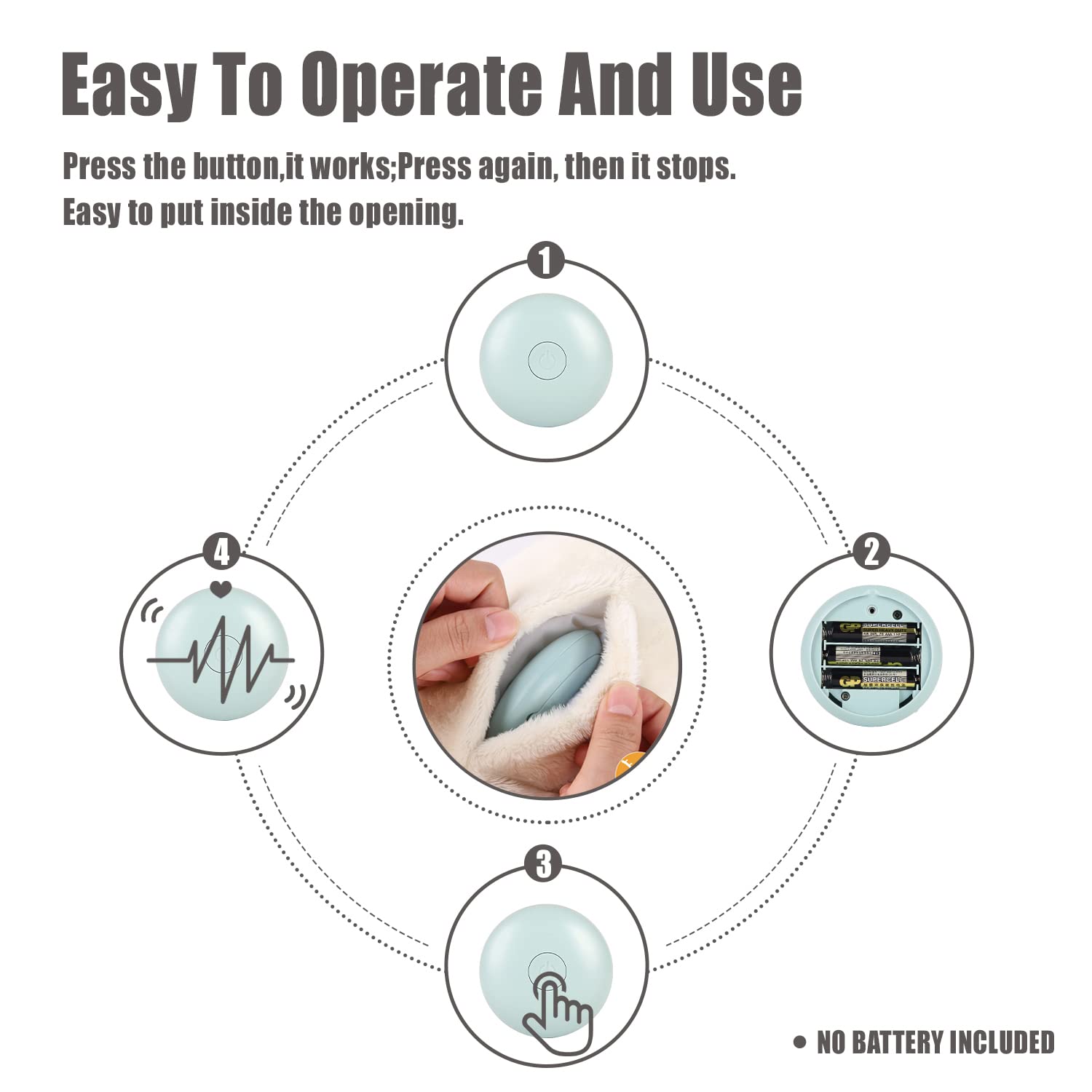 Puppy Heartbeat Toy, Separation Anxiety Relief Toy, Puppy Heartbeat Calming Plush Toy for Anxiety and Behavior