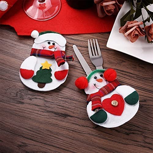 Uten Christmas Cutlery, 2/6pcs (Christmas Costumes-6pcs)