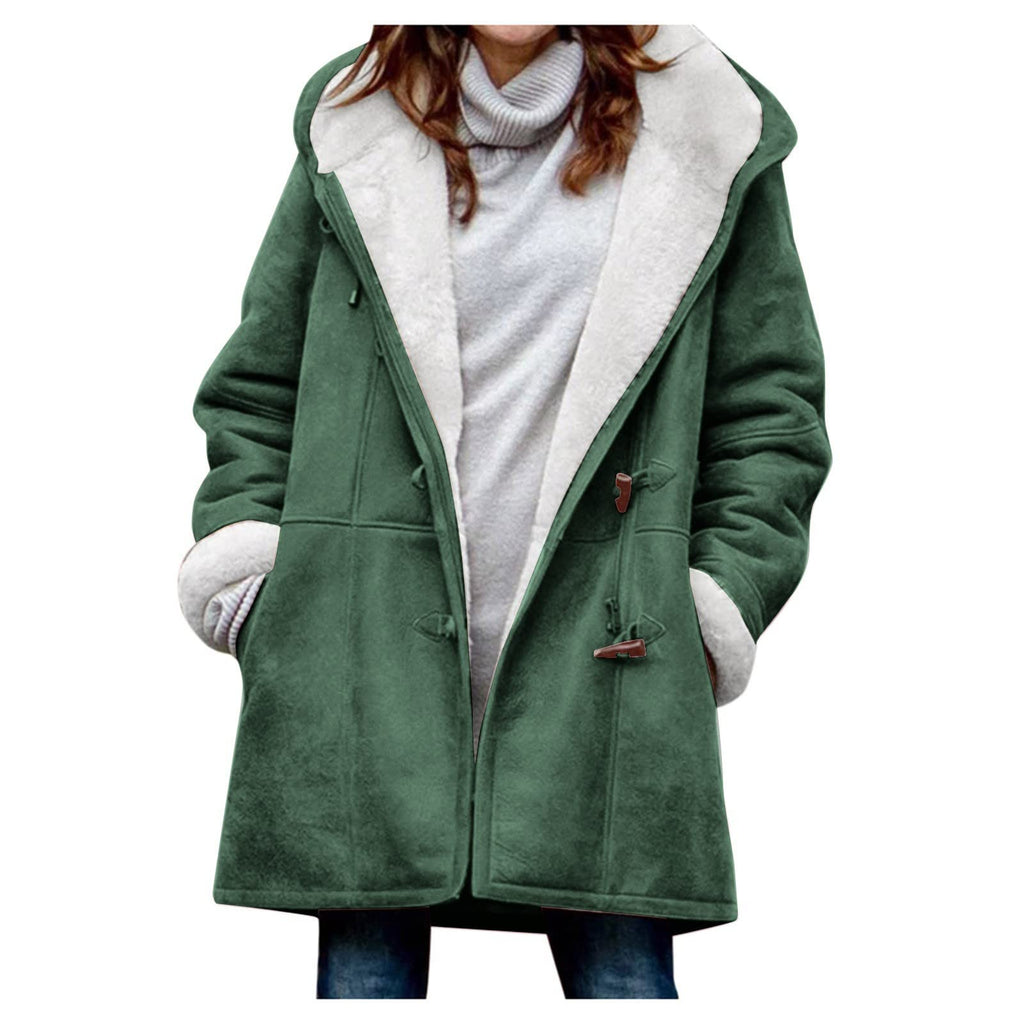 Jacket Women Winter Plus Size Parka Fleece Women Clothing Women Autumn Padded Sweatshirts Jacket
