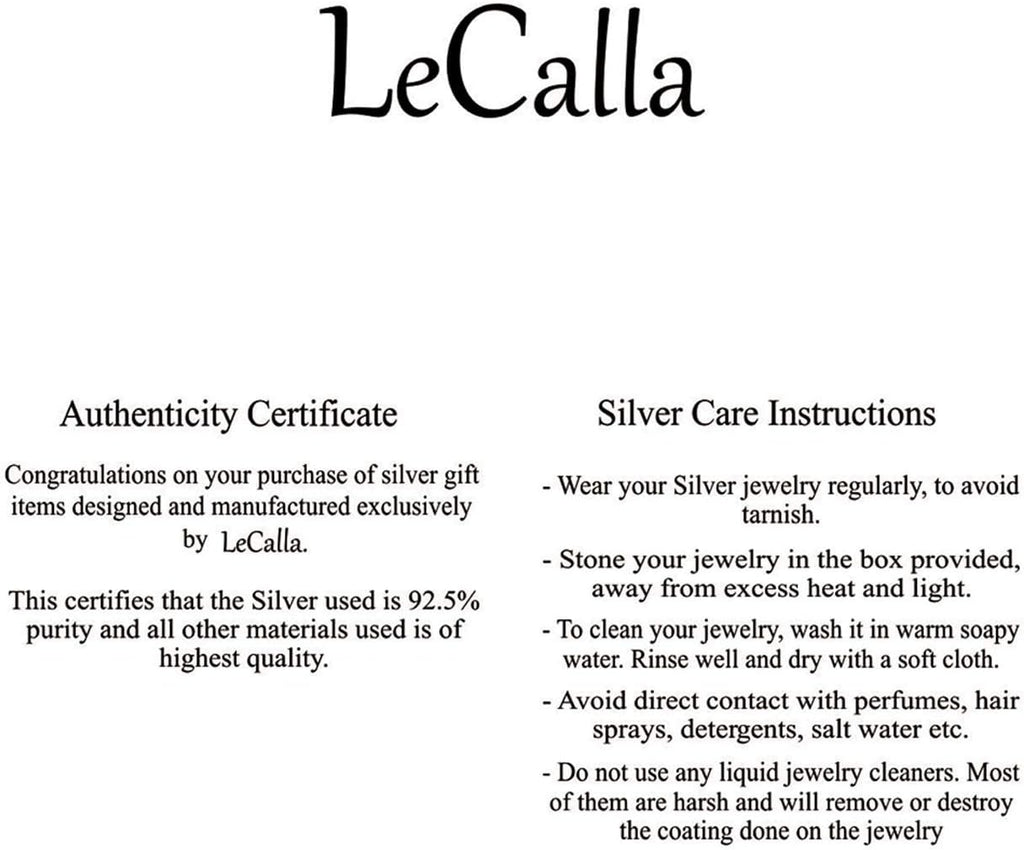 LeCalla Italian Silver Jewelry Stud Earring Twisted Design Wire Love Knot for Women