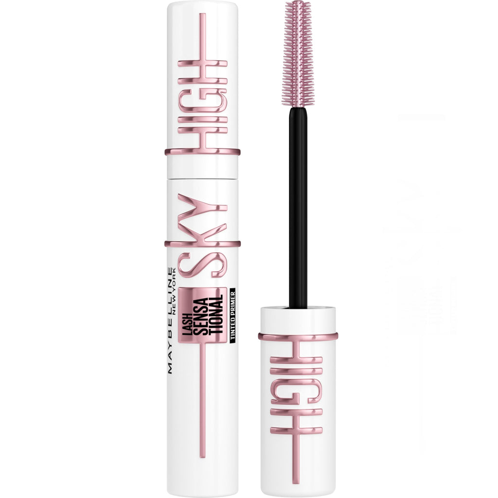 Maybelline New York Lash Sensational Sky High Mascara with Flexible Brush and Bamboo Extract, Extreme Volume and Length for Long and Defined Eyelashes, 5ml, Shade 01, Black