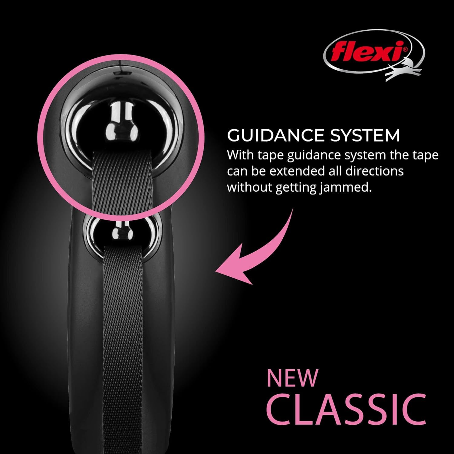 Trixie Flexi New Classic Roll Up Tape for Dog