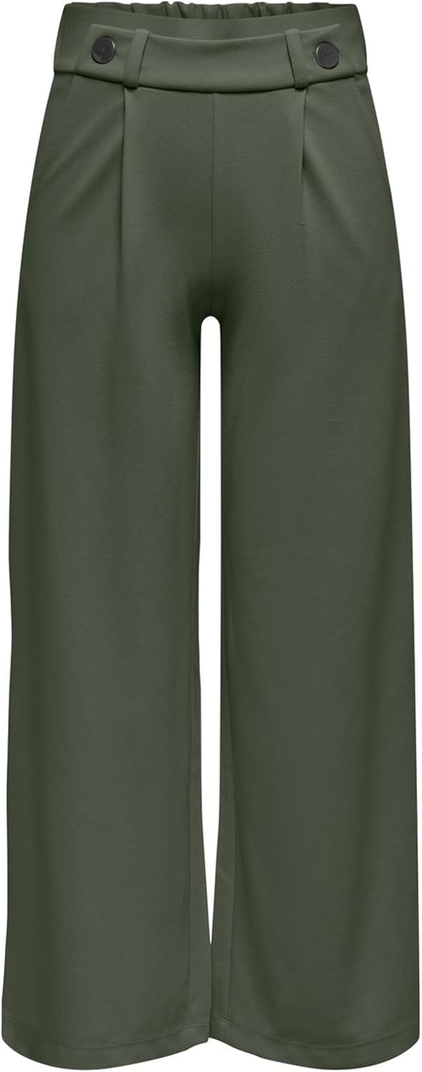 JDY Jdygeggo New Long Pant Jrs Noos Wide Leg Bib Shorts for Women