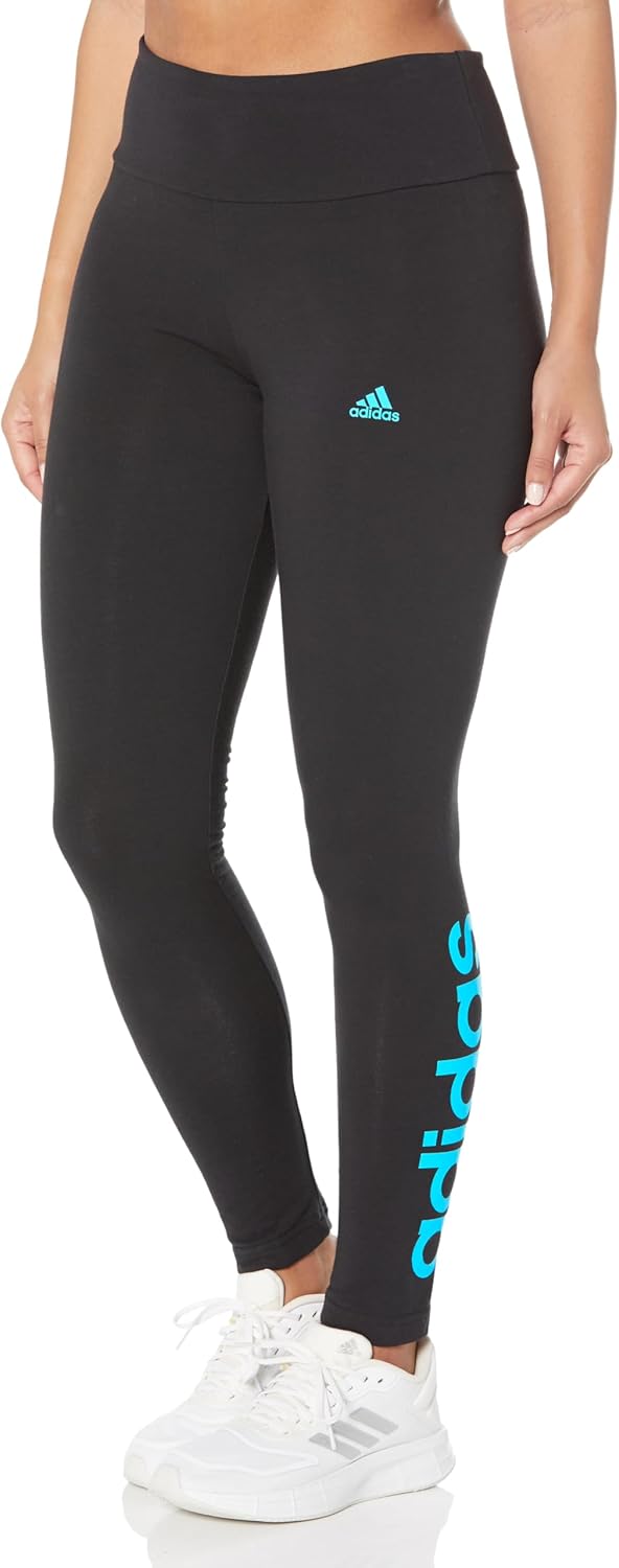 adidas W Lin Leg, Leggings, Women, Black, One Size